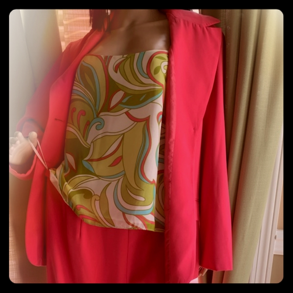 A Three Piece Pantsuit